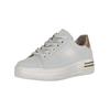 Sneaker GABOR COMFORT "Gabor Comfort Sneaker Leder", Damen, Gr. 39, weiß, Leder, casual, Schuhe