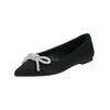 Ballerina STEVE MADDEN "STEVE MADDEN Ballerinas Textil", Damen, Gr. 38, schwarz, Textil, elegant, Schuhe