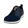 Sneaker BUGATTI "bugatti Sneaker Textil", Herren, Gr. 41, blau (dunkelblau), Textil, casual, Schuhe