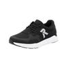 Sneaker RIEKER "Rieker Sneaker Textil", Herren, Gr. 42, schwarz (schwarz, weiß), Textil, casual, Schuhe