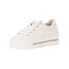 Sneaker GABOR COMFORT "Gabor Comfort Sneaker Nappaleder", Damen, Gr. 38,5, weiß, Nappaleder, casual, Schuhe