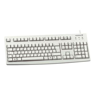 Cherry Kabelgebundene Tastatur »G80-6105« grau grau