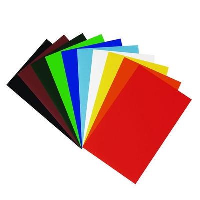 folia Buntpapier gummiert farbsortiert 35 x 50 cm 80 g/m² 50 Blatt Image