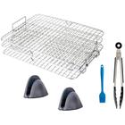 Tlily - Griglia per friggitrice ad aria per Foodi Grill xl multistrato