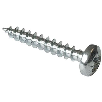 Schraube Agglomerat runde Kopf pz verzinkt kreuz Schraubeholz 4x20 mm (Packung mit 15 Schrauben) Image