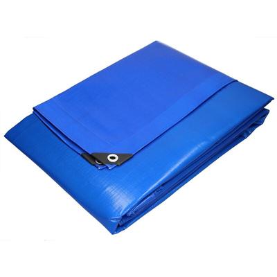 Ecd Germany - Abdeckplane Gewebeplane mit Ösen 8x10m 80m² 180g/m² Blau aus Polyethylen Image