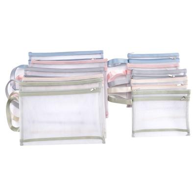 Tlily - 10er-Pack farbige doppellagige Netzbeutel mit Reißverschluss, Baustein-Sets, Image