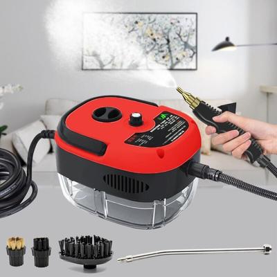 2500 W Dampfreiniger, Handdampfreiniger, 1000 ml Wassertank mit großem Fassungsvermögen, mit 3 in 6 Image