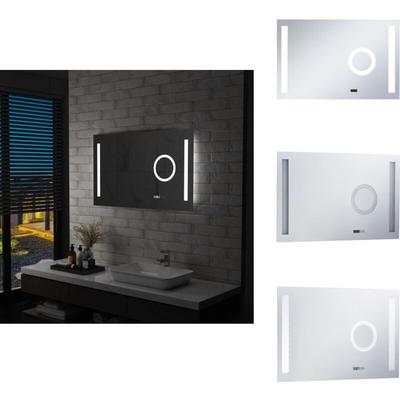 Vidaxl - LED-Badspiegel mit Berührungssensor 100x60 cm - LED-Spiegel - Badezimmer Spiegel Image