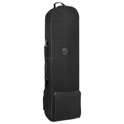 Golf Bag - Golf Club Bags | Golf Travel Bag | Foldable Travel Case With Wheels | Weather-Resistant Sports Accessories Golf Storage Organiser | Golf Equipment Pouch For Outdoors Commuting Vacation