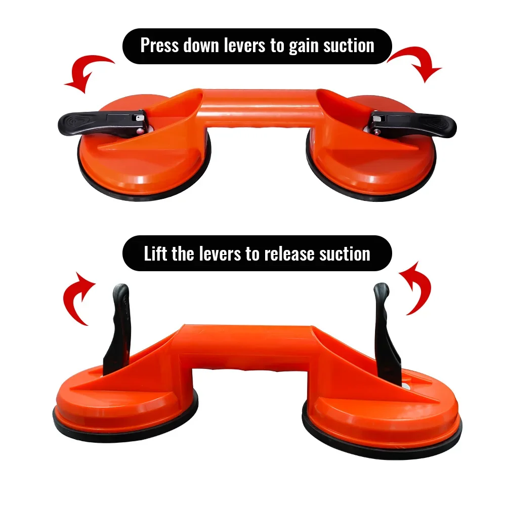 Griff Saugnapf Glas Saugnäpfe Dent Puller Griff Heber Auto Dent Puller Entferner für Heben Glas Dent Reparatur Werkzeug Image