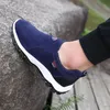 YRZL Blau Luxus Casual Herrenschuhe Sneakers Sport Vulkanisierte Schuhe Outdoor Wanderschuhe Leichte und bequeme Slipper
