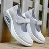 Große frauen Wanderschuhe Leichte Mesh Atmungsaktive Turnschuhe Mode Casual Schuhe Kissen Flache Schuhe