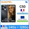 OUKITEL C50 Telefon entsperrt 5G-Android Smartphone 14, 24GO + 128go/1to, entsperrtes Smartphone 5100mAh, 50MP Kamera, Ec