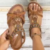 Frauen Sandalen Hohe Qualität Sommer Sandalen Für Frau Schuhe Sommer Schuhe Böhmen Alias De Mujer Neue Flache Sandalen Frauen