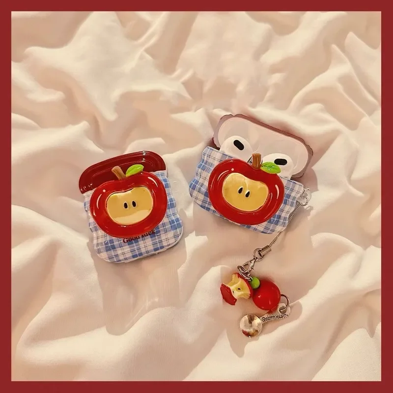 Ins Grid 3D Apple Geeignete Apple Airpods4 Schutzhülle Apple Bluetooth Wireless1/2/3 Generation Kopfhörerhülle Vollweiche Abdeckung Image