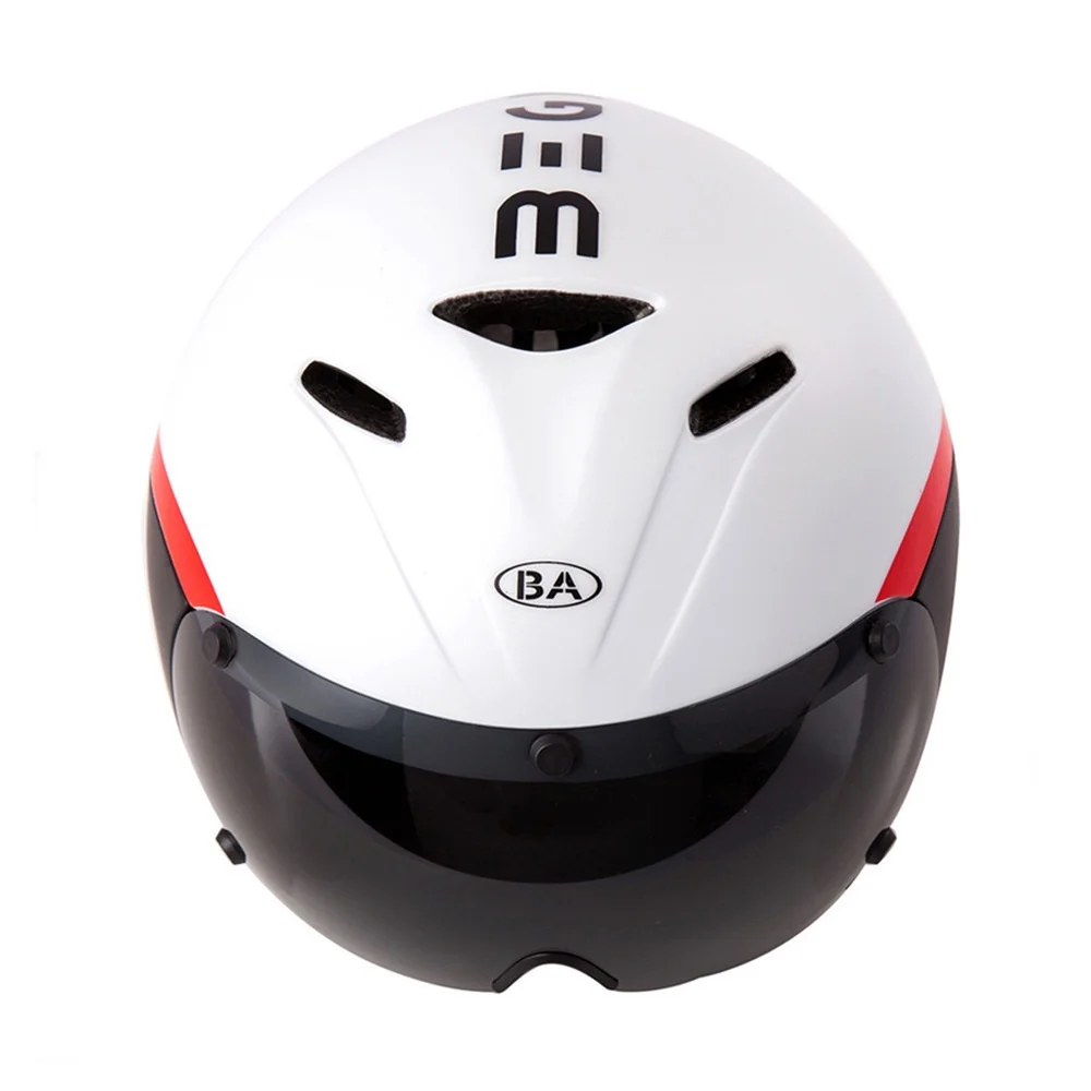 NEUE Aero TT Helme Brille Radfahren Ultraleicht Helm für Männer Sonne Objektiv Racing Radfahren Helm Rennrad MTB Integral Triathlon Fahrrad Image