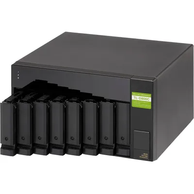 TL-D800C 8 Bay Desktop JBOD Storage Enclosure with USB 3.2 Gen 2 Type-C Connectivity
