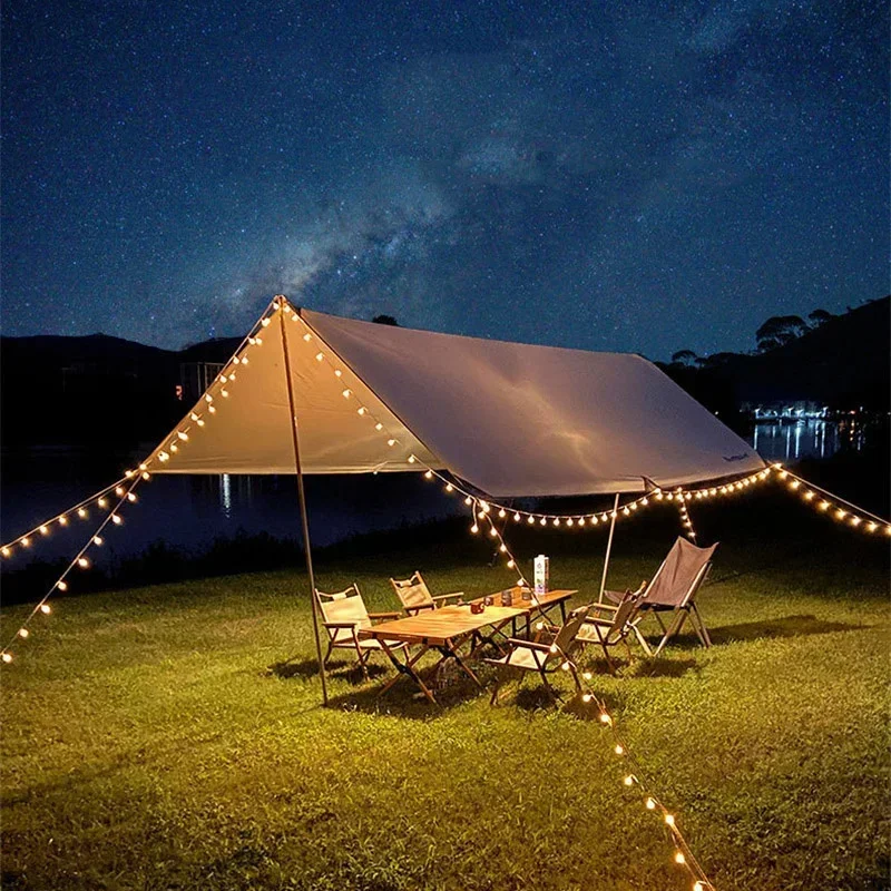 1,5–10 m LED-Kristallkugel-Girlande, Lichterkette, Innendekoration, Urlaub, Weihnachten, Lampe, 10/20/40/80 LED-Lichterkette, batteriebetrieben