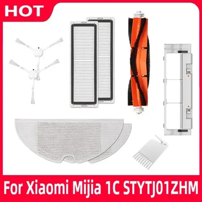 Für Xiaomi Mijia 1C / STYTJ01ZHM Roboter Staubsauger Hepa-Filter Wichtigsten Pinsel Mopp Tuch Ersatz Kits Teile Zubehör Image