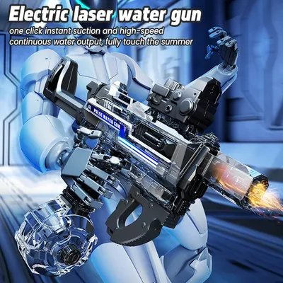 UZI Water Gun Toy Swimming Pool Play Water Adult Shots Games Toy Outdoor Games High Pressure Water Gun Summer Toys for Kid
