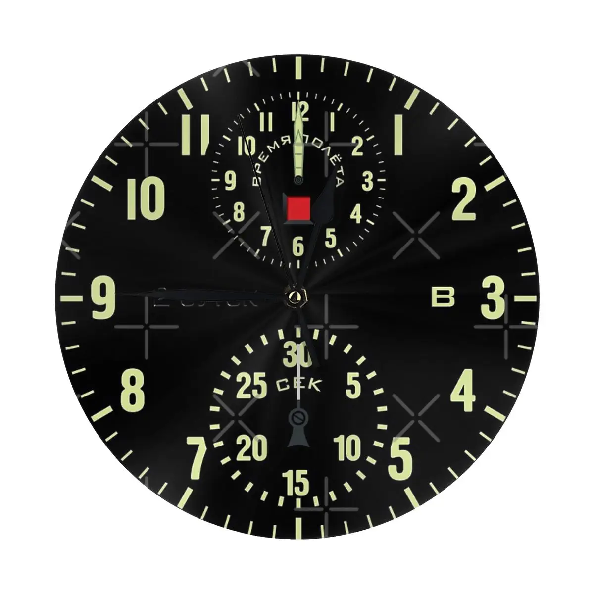 Flugzeug Wanduhr Raum dekoration Uhr Must-Have Ornament rund Image