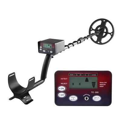 Metal Detector, TC-300 Underground Metal Detector Gold Detectors Treasure Finder Detector Circuit Metales High Sensitivity Waterproof Lightweight(TC-300)