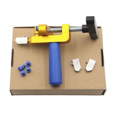 Diamond Glass Cutter for Glass Tile Cutting 2 In 1 Glass Cutter Set Manual Construction Tool Tile Cutter 8Pcs Whole Set DropShip