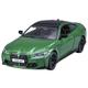 Die-cast car models 1:32 For BMW M4 IM G82 Super Sports Car Alloy Car Model With Pull Back Sound And Light Collection Alloy car models(M4 Green)