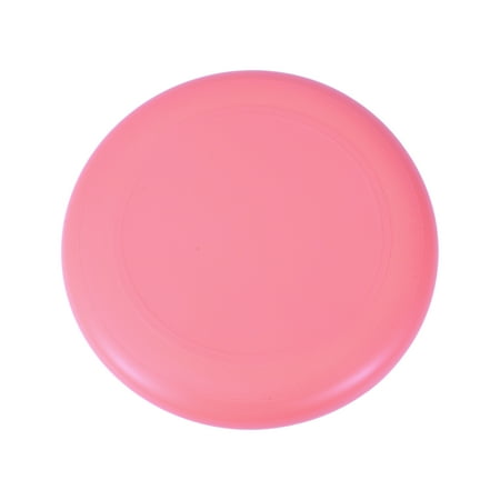 Unique Bargains 1 Pc Solid Color Flying Disc 10.63 Pink