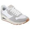 Sneaker SKECHERS "UNO-VINTAGE DAYZ", Damen, Gr. 41, weiß, Veloursleder, Textil, sportlich, Schuhe, Keilsneaker, Plateausneaker, Schnürschuh im Vintage-Look