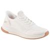 Slip-On Sneaker SKECHERS "BOBS SQUAD 4", Damen, Gr. 41, weiß, Lederimitat, sportlich, Schuhe, Slipper, Freizeitschuh mit Slip-ins zum Schlupfen