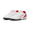 Sneaker PUMA "Scuderia Ferrari HP Drift Cat 11 Sneakers Jugendliche", Kinder, Gr. 37.5, weiß, Obermaterial: Synthetik, Textil; Futter: Textil; Innensohle: Gummi; Laufsohle: Gummi, Schuhe