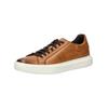 Sneaker GEOX "Geox Sneaker Leder/Textil", Herren, Gr. 40, braun (hellbraun), Leder, Textil, casual, Schuhe