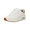 Sneaker SKECHERS "Skechers Sneaker Lederimitat", Herren, Gr. 47,5, braun (weiß, braun), Lederimitat, casual, Schuhe