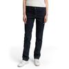 Straight-Jeans TOM TAILOR "LIVA", Damen, Gr. 31, Länge 32, blau (clean rinsed blau denim), Denim/Jeans, Obermaterial: 99% Baumwolle, 1% Elasthan. Futter: 100% Baumwolle, unifarben, casual, straight fit knöchellang, Jeans, im Five-Pocket Style