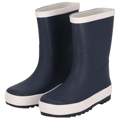 Gummistiefel APOLLO "KINDER STIEFEL", Kinder, Gr. 21/22, blau (navy), Obermaterial: 100% Gummi, unifarben, casual, Schuhe, Regenschauer ist kein Hindernis Image