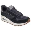Sneaker SKECHERS "UNO-VINTAGE DAYZ", Damen, Gr. 37, schwarz, Veloursleder, Textil, sportlich, Schuhe, Keilsneaker, Plateausneaker, Schnürschuh im Vintage-Look