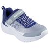 Sneaker SKECHERS "MICROSPEC ADVANCE", Kinder, Gr. 31, blau (navy, grau), Lederimitat, Textil, sportlich, Schuhe