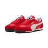 Sneaker PUMA "ARIZONA NYLON", Gr. 41, for all time rot, puma weiß, puma gold, Textil, mehrfarbig, sportlich, Schuhe