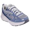 Sneaker SKECHERS "EDGERIDE", Damen, Gr. 40, blau (graublau), Lederimitat, Mesh, sportlich, Schuhe, Chunky Sneaker, Schnürschuh mit Plateau Sohle