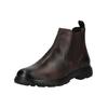 Stiefelette GEOX "Geox Stiefelette Leder/Textil", Herren, Gr. 40, braun (coffee), Leder, Textil, casual, Schuhe