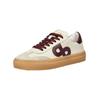 Sneaker PAVEMENT "Pavement Sneaker Leder", Damen, Gr. 37, rot (bordeaux), Leder, casual, Schuhe