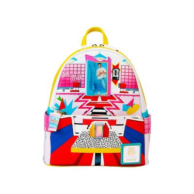 Women's Loungefly x Saved By The Bell The Max Mini Backpack 90s Retro by Loungefly in Red (Size ONE SIZE)