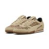Sneaker PUMA "Bella Donna Animal Flair Sneakers Damen", Gr. 40, beige (toasted almond beige), Obermaterial: Kuhleder, Textil, Synthetik, Fell / Fur; Futter: Textil; Innensohle: Textil; Laufsohle: Gummi, Schuhe