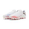 Fußballschuh PUMA "FUTURE 8 PLAY FG/AG Fußballschuhe Damen", Gr. 41, weiß schwarz glowing rot, Obermaterial: Synthetik; Futter: Textil; Innensohle: Textil; Laufsohle: Synthetik, Schuhe