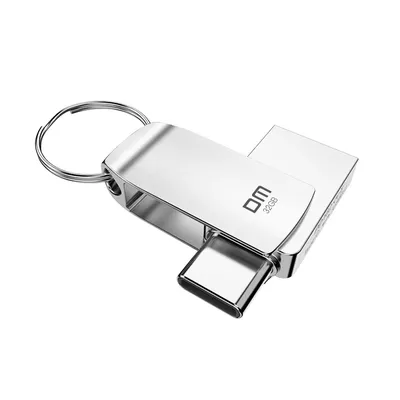 Dm pd162 32GB 64GB 128GB USB-C Typ C otg USB 3.0 Flash-Laufwerk USB-Stick Smartphone-Speicher Mini-USB-Stick Image