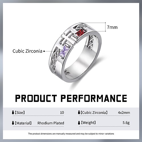 Anello personalizzato con pietra portafortuna, regalo personalizzato per uomo, anello da uomo con nome inciso personalizzato, regalo perfetto per papà, marito o fidanzato, festa del papà,