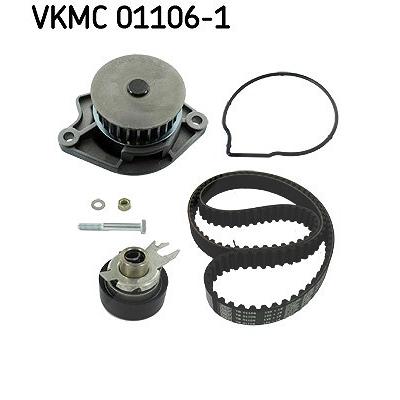 Skf Wasserpumpe + Zahnriemensatz [Hersteller-Nr. VKMC01106-1] für Seat, VW Image