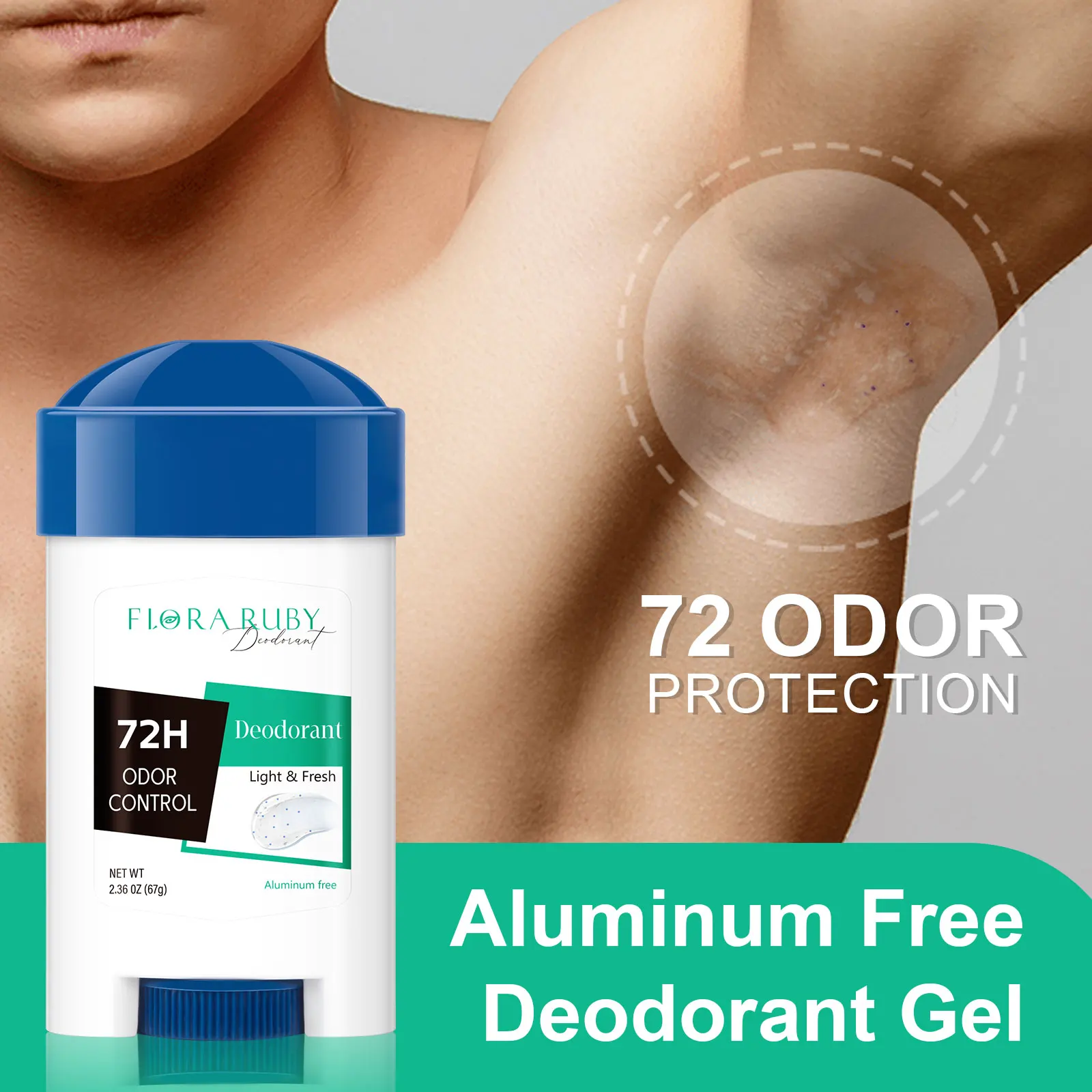 Körpergeruch-Entfernungscreme, schlechter Achselgeruch, Schwitzen, festes Parfüm, elegante, langanhaltende Düfte, Creme, Pflanzenaroma, Deodorants ﻿ Image